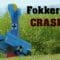 Several CRASHES | Fokker Dr.I | 4K | Halenkovice 2022