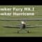 Hawker Fury MK.I + Hawker Hurricane, scale RC airplanes, 2016